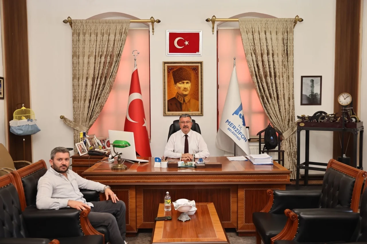 Merzifon Vezirköprülüler Derneği Başkanı, Başkan Kargı’yı Geleneksel Şenliğe Davet Etti