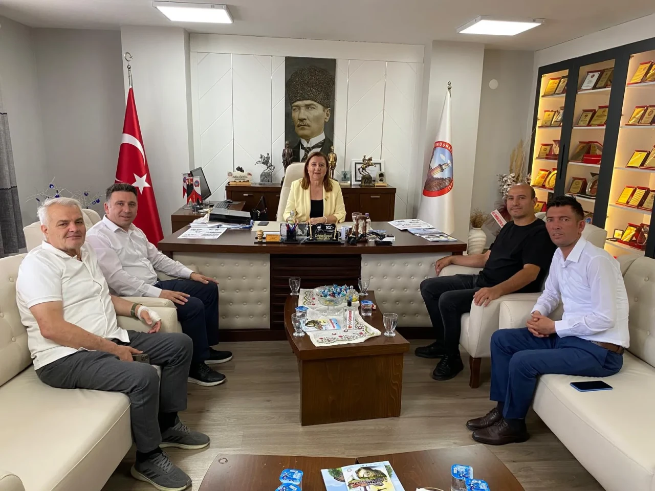 Merzifon Doğaseverlerinden Başkan Özyol’a Ziyaret