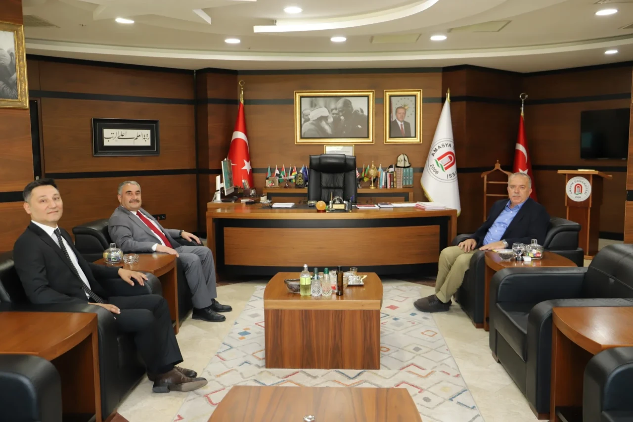 Esnaf ve Sanatkarlar Odaları Birliği Başkanı Köse’den Amasya Üniversitesi’ne Ziyaret