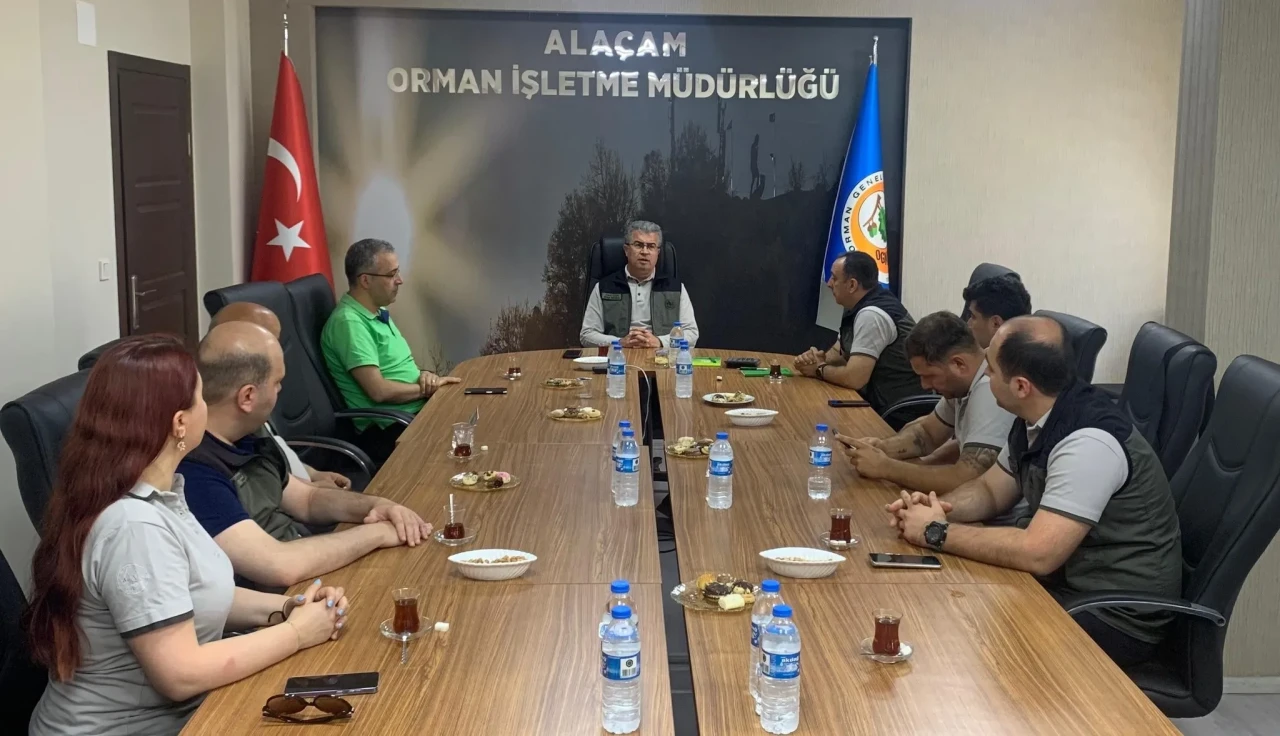 Alaçam Orman İşletme Müdürlüğü’nde 2025 Yılı İlk 6 Aylık Faaliyetler Değerlendirildi