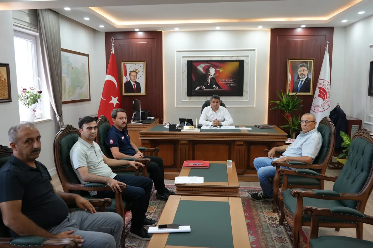 İl Tarım ve Orman Müdürü Ahmet Arslan’a Hayırlı Olsun Ziyaretleri Sürüyor