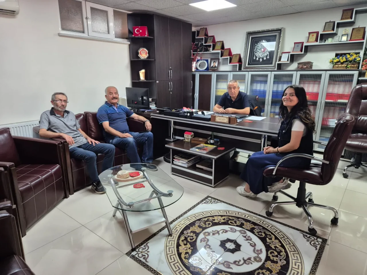 Kızılkaya’dan Haber Merkezimize Ziyaret