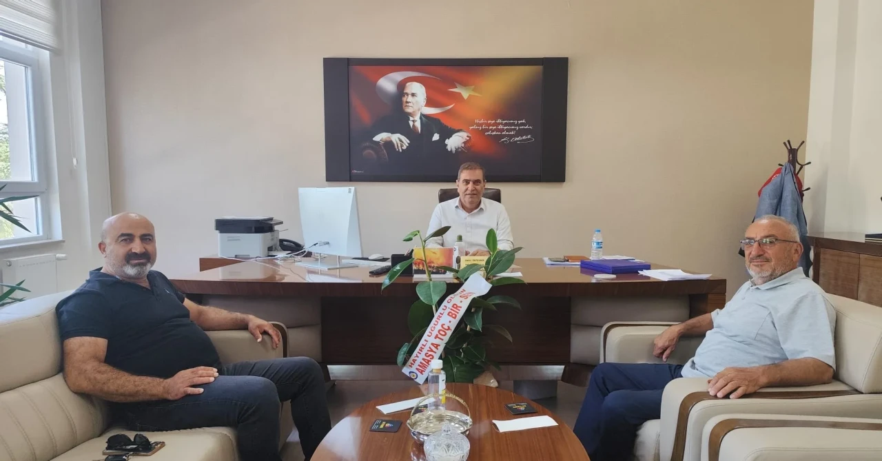 Merzifon İlçe Tarım ve Orman Müdürlüğü’ne Hayırlı Olsun Ziyaretleri