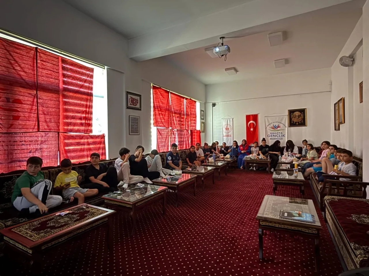 GSB Amasya Gençlik Merkezi’nde Gençler İçin Sinema Etkinliği