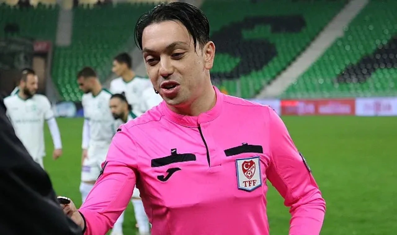 ÇORUM FK, SARIYER MAÇINA ÜST KLASMAN HAKEM!