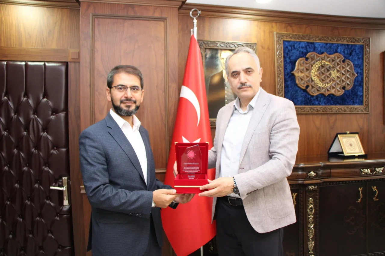 Taşova Müftüsü Ferhat Koçak Amasya’ya Veda Etti