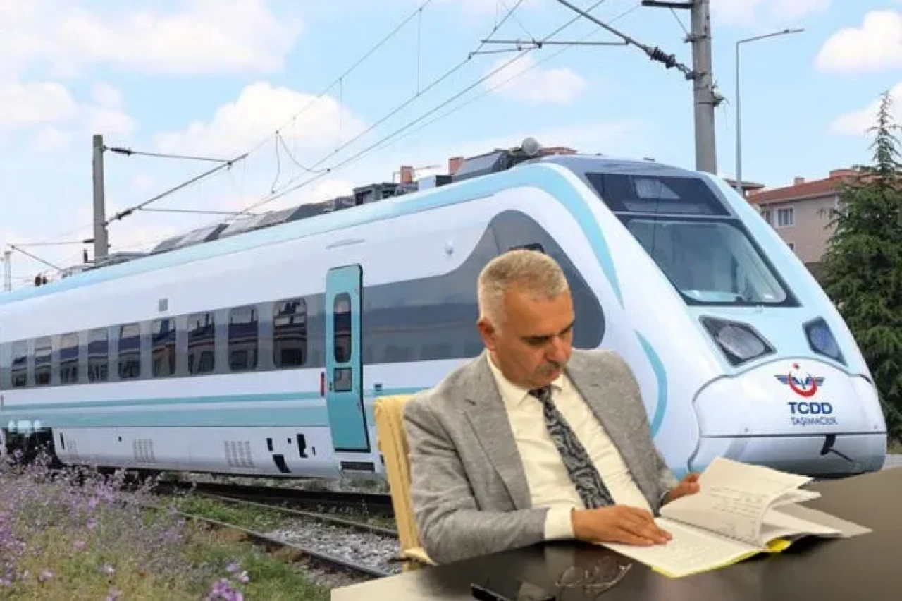 AHLATCI: DEMİRYOLU İLE ÇORUM  TÜRKİYE’NİN LOJİSTİK ÜSSÜ OLACAK