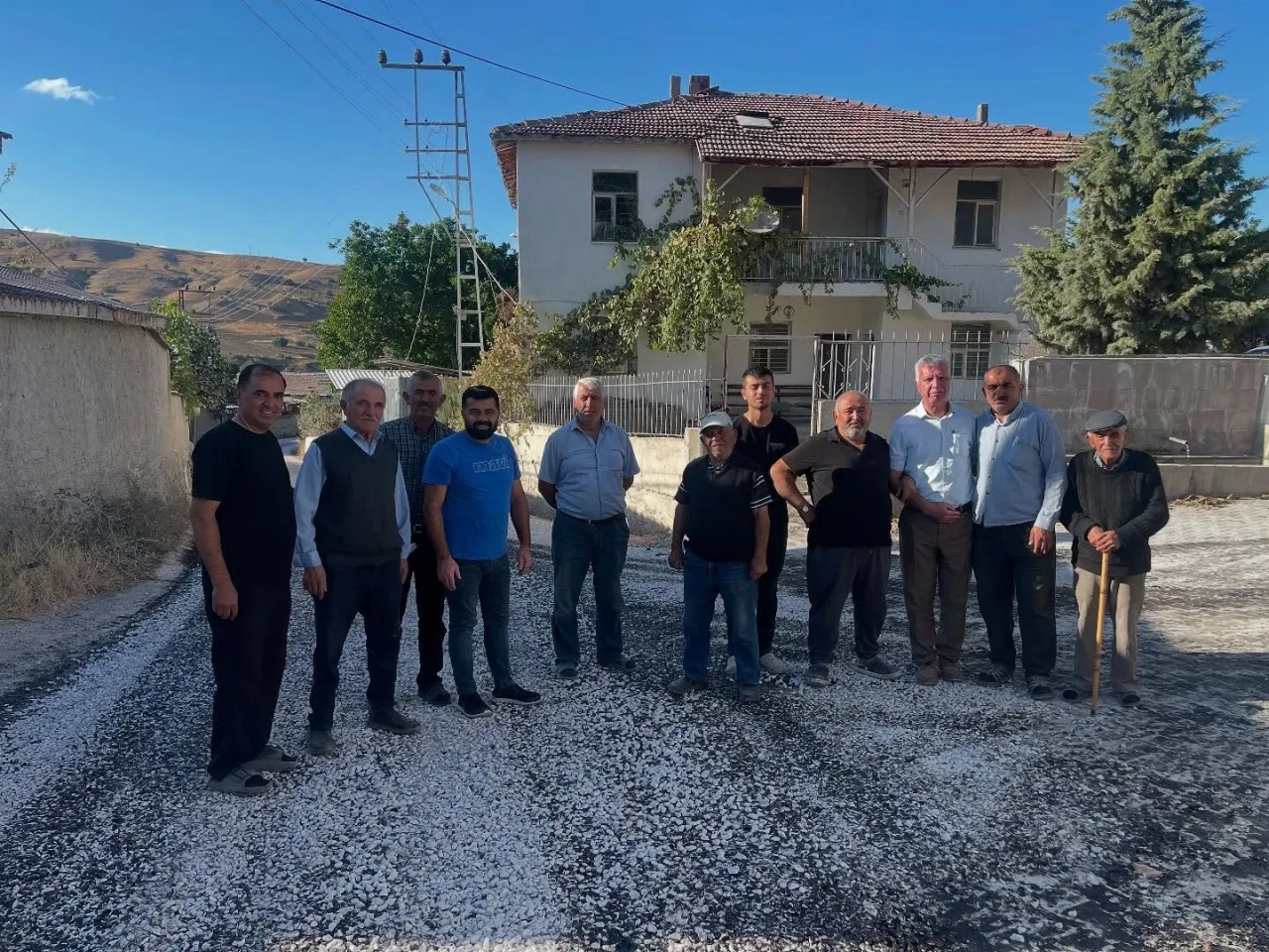 Gümüştepe Köyü’nde 4,7 Kilometrelik Asfalt Çalışması Tamamlandı