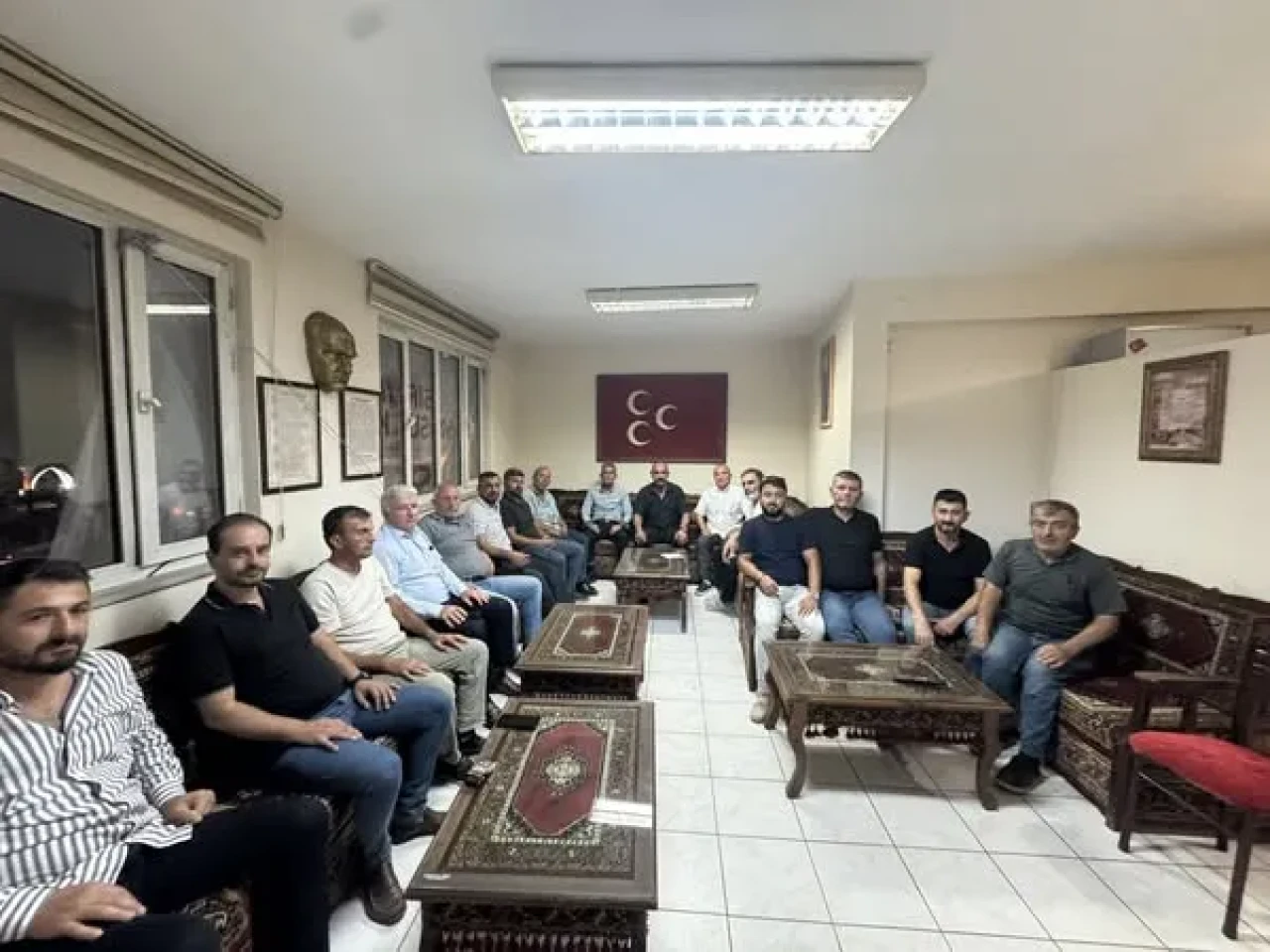 MHP Merzifon’da Olağan Toplantı Yapıldı