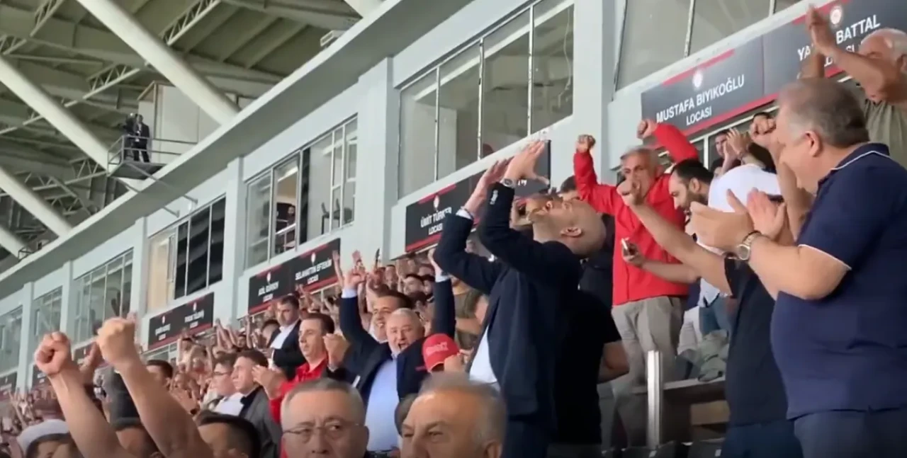 Başkanların Galibiyet Sevinci!