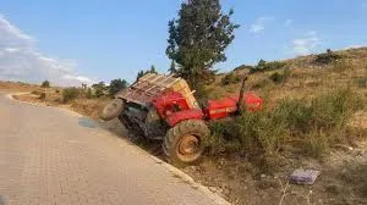 Traktörün altında kalan sürücü vefat etti