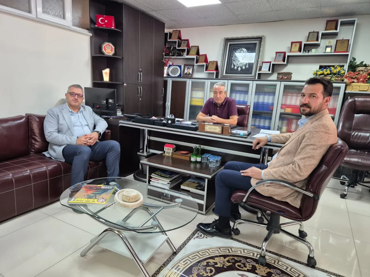 Yerel Basınla Buluşma: Çilez ve Keleş Haber Merkezimizde!