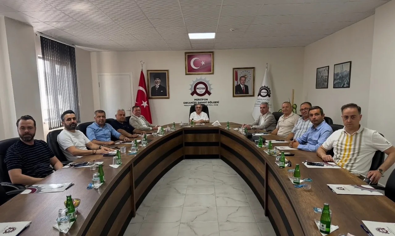 Merzifon TSO’dan OSB Yönetimine Hayırlı Olsun Ziyareti