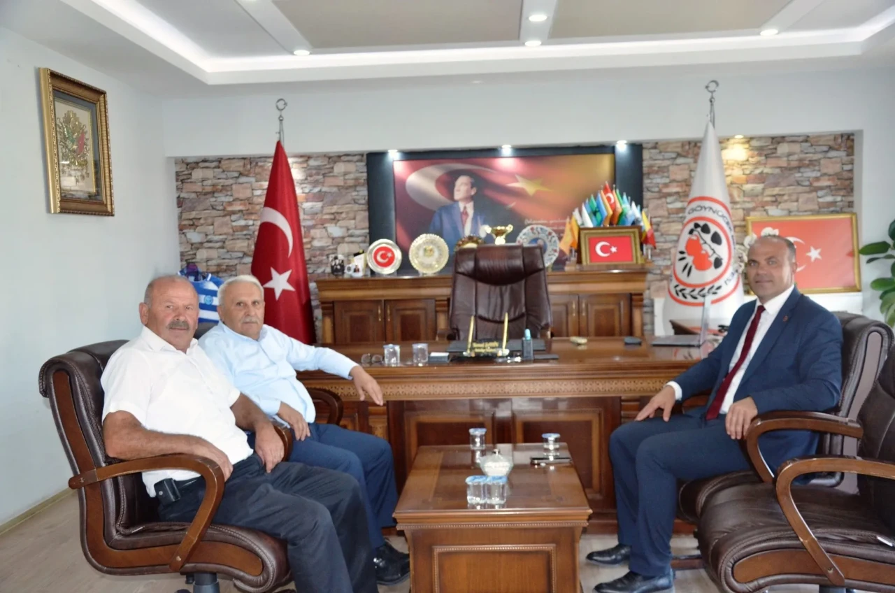 Göynücek Belediye Başkanı Kemal Şahin’e Ziyaretler Devam Ediyor