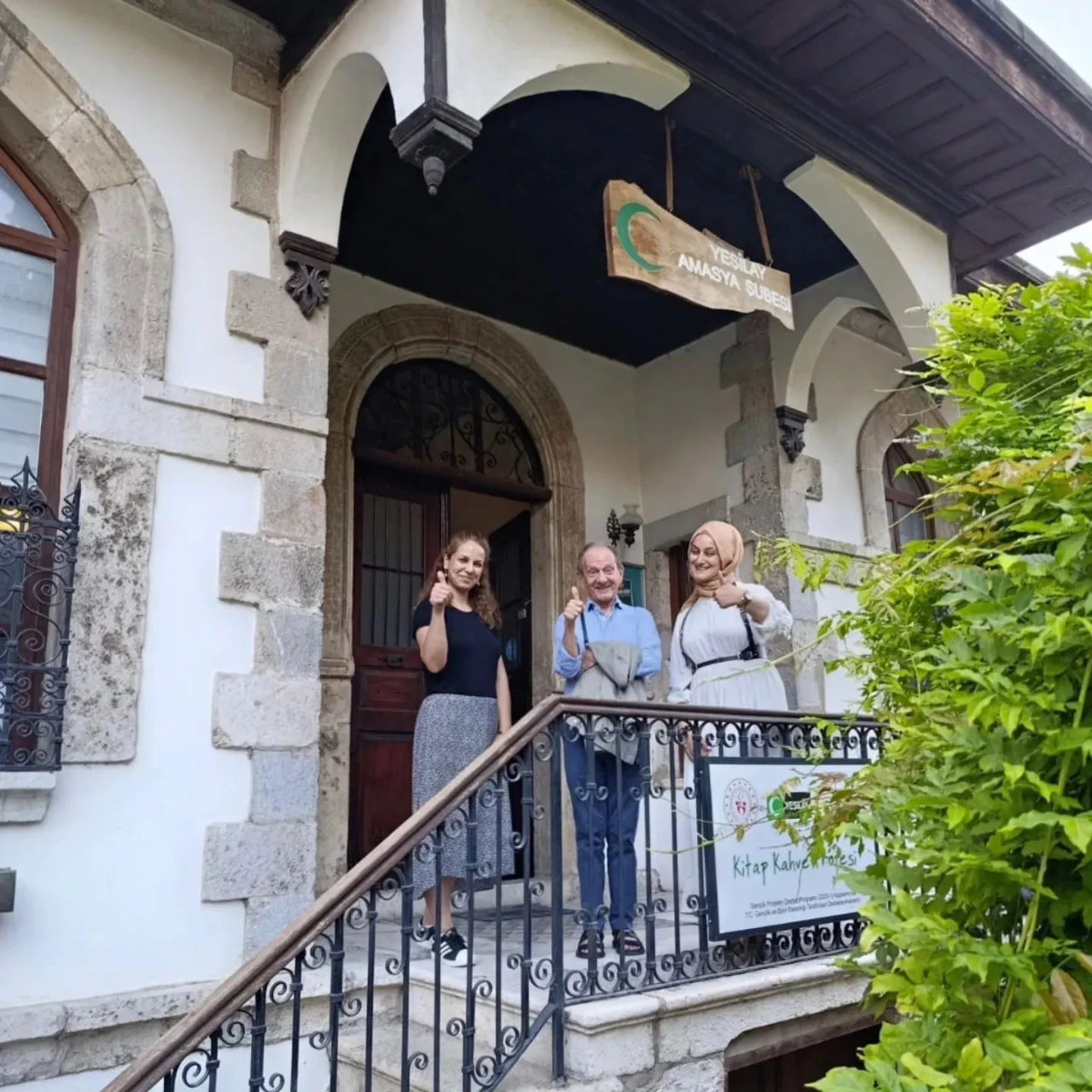 İtalyan Turistten Amasya Yeşilay’a Ziyaret: “Türkiye’nin Bağımlılıkla Mücadelesine Hayran Kaldım”