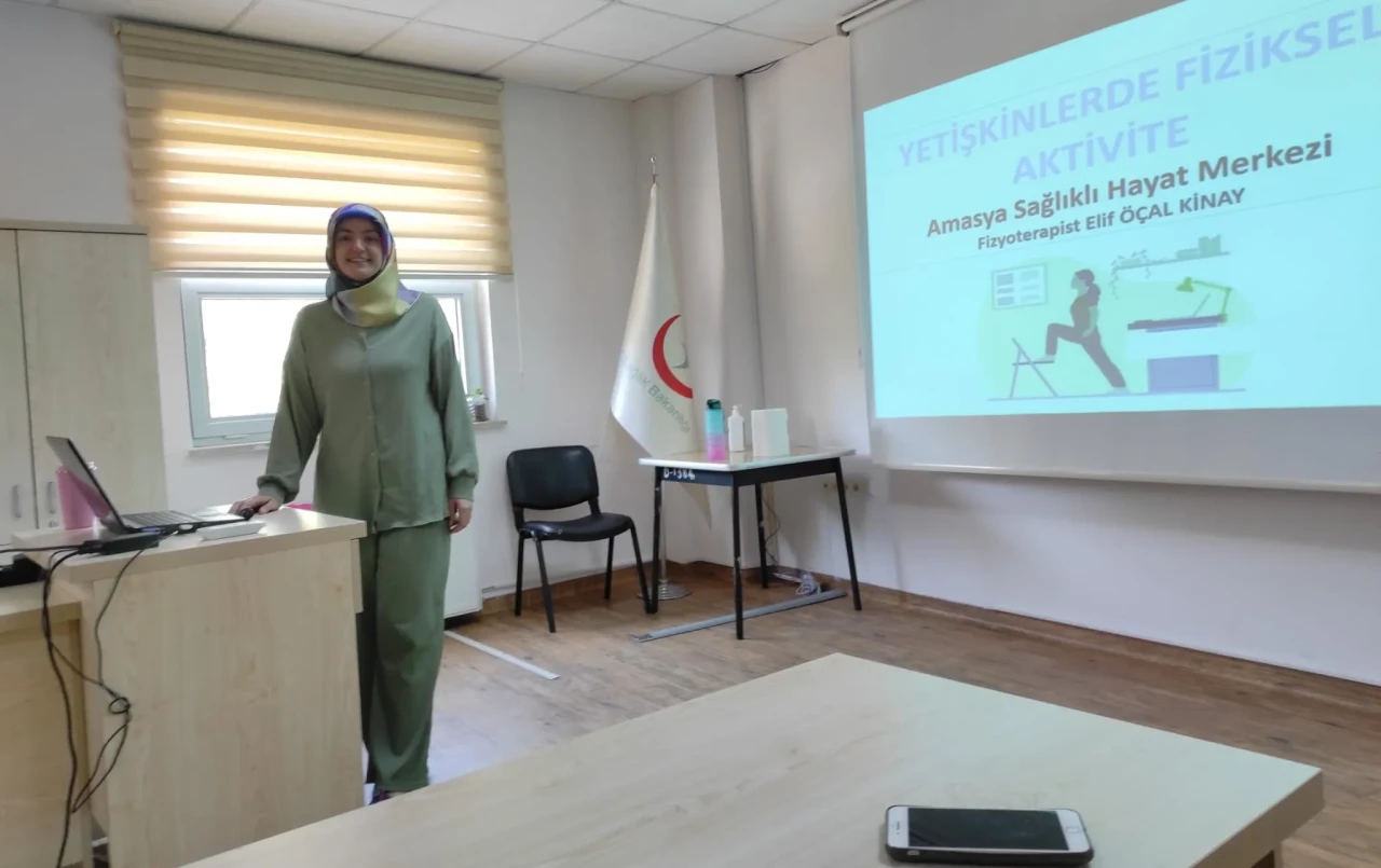 Amasya’da Sağlık Personeline Yönelik Fiziksel Aktivite Eğitimi Düzenlendi