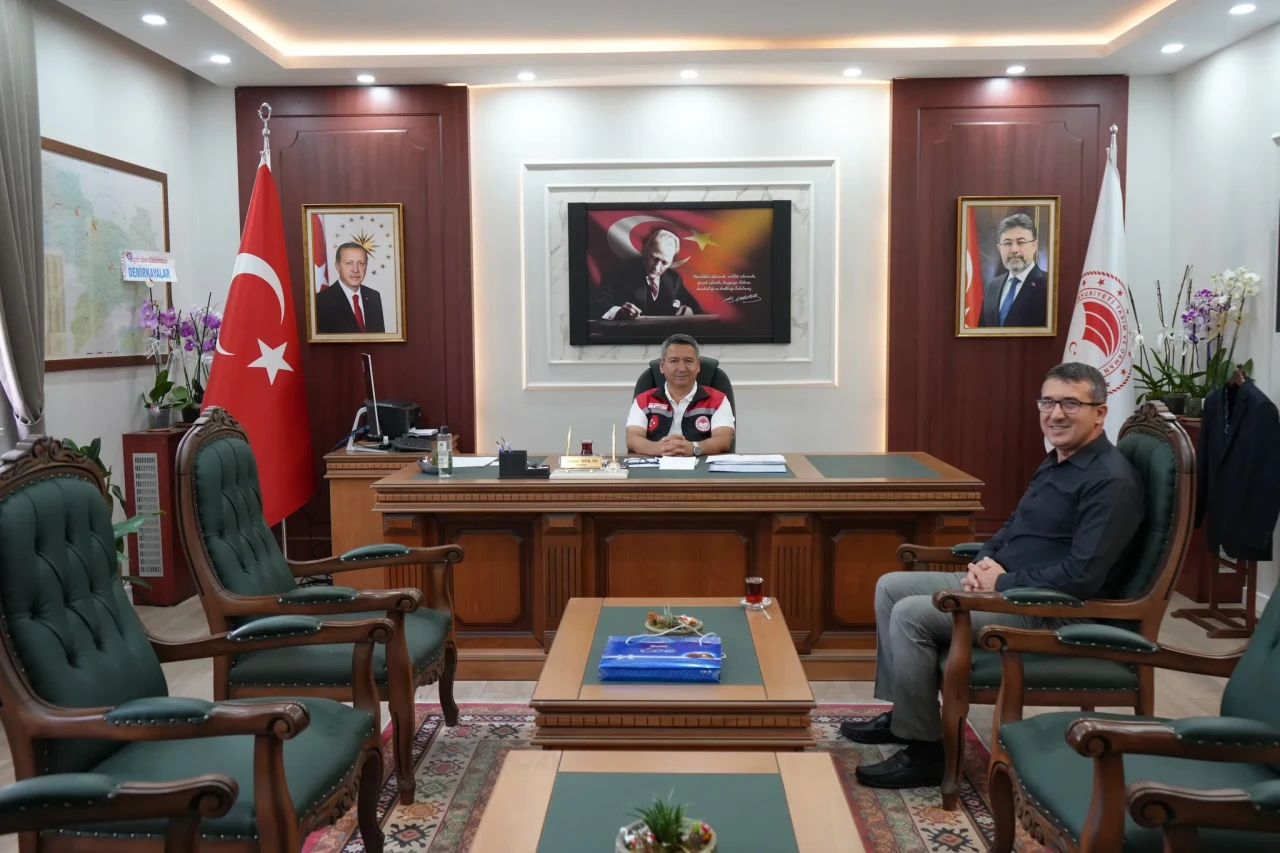 İl Müdürü Ahmet Arslan’a Hayırlı Olsun Ziyaretleri Devam Ediyor