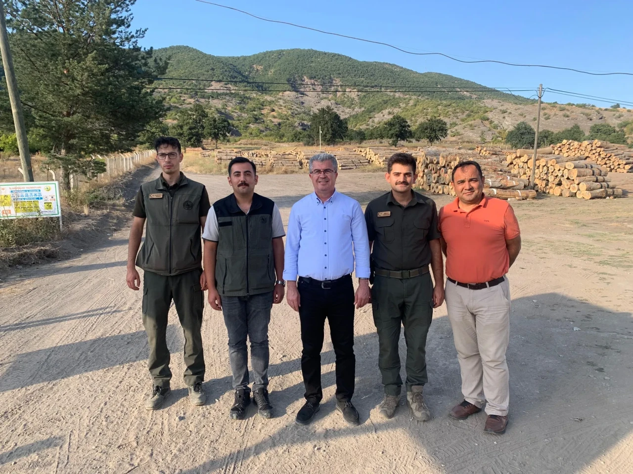 Amasya Orman Bölge Müdürü Ferdi Özer, Almus’taki Ormancılık Faaliyetlerini Denetledi