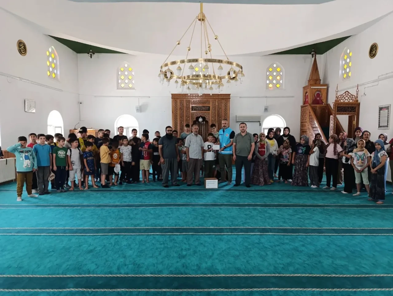 Merzifon’da Yaz Kur’an Kursu Öğrencilerinden Gazze’ye Anlamlı Destek