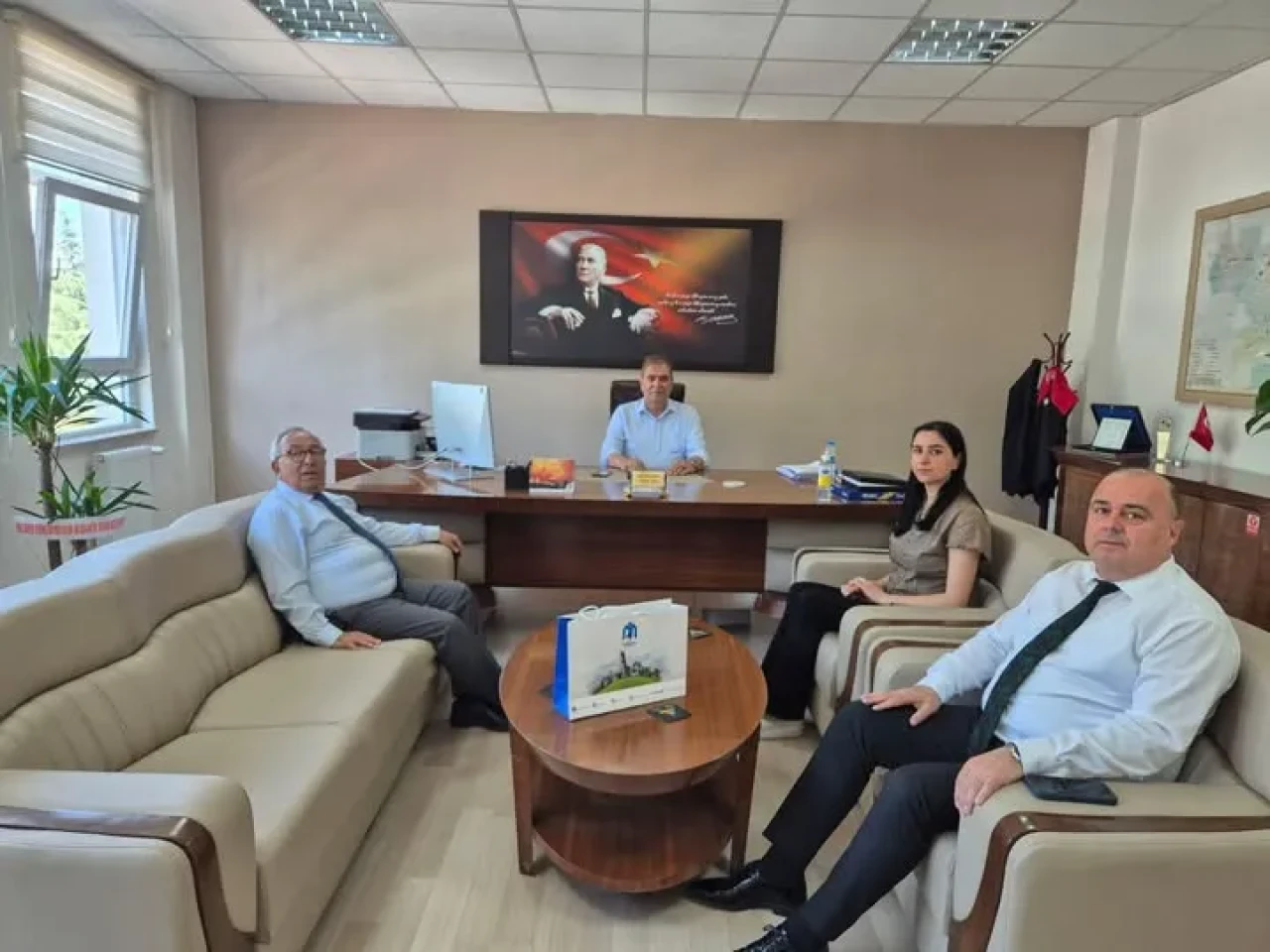 Merzifon Belediyesi'nden Başarı Dileğiyle Tarıma Destek Ziyareti