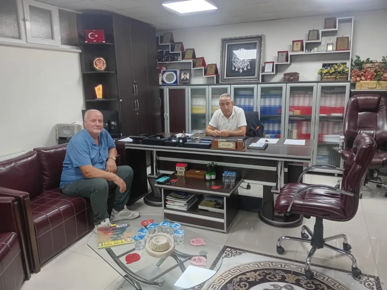 Acar’dan Haber Merkezi’mize Ziyaret
