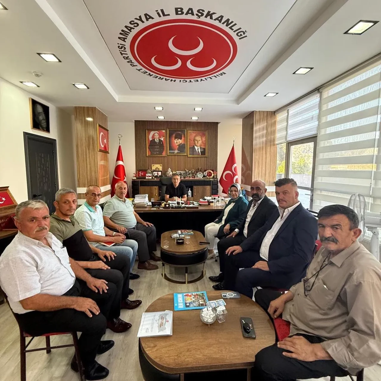 MHP Merzifon İlçe Başkanı Hüseyin Saka’dan Toplantı Açıklaması