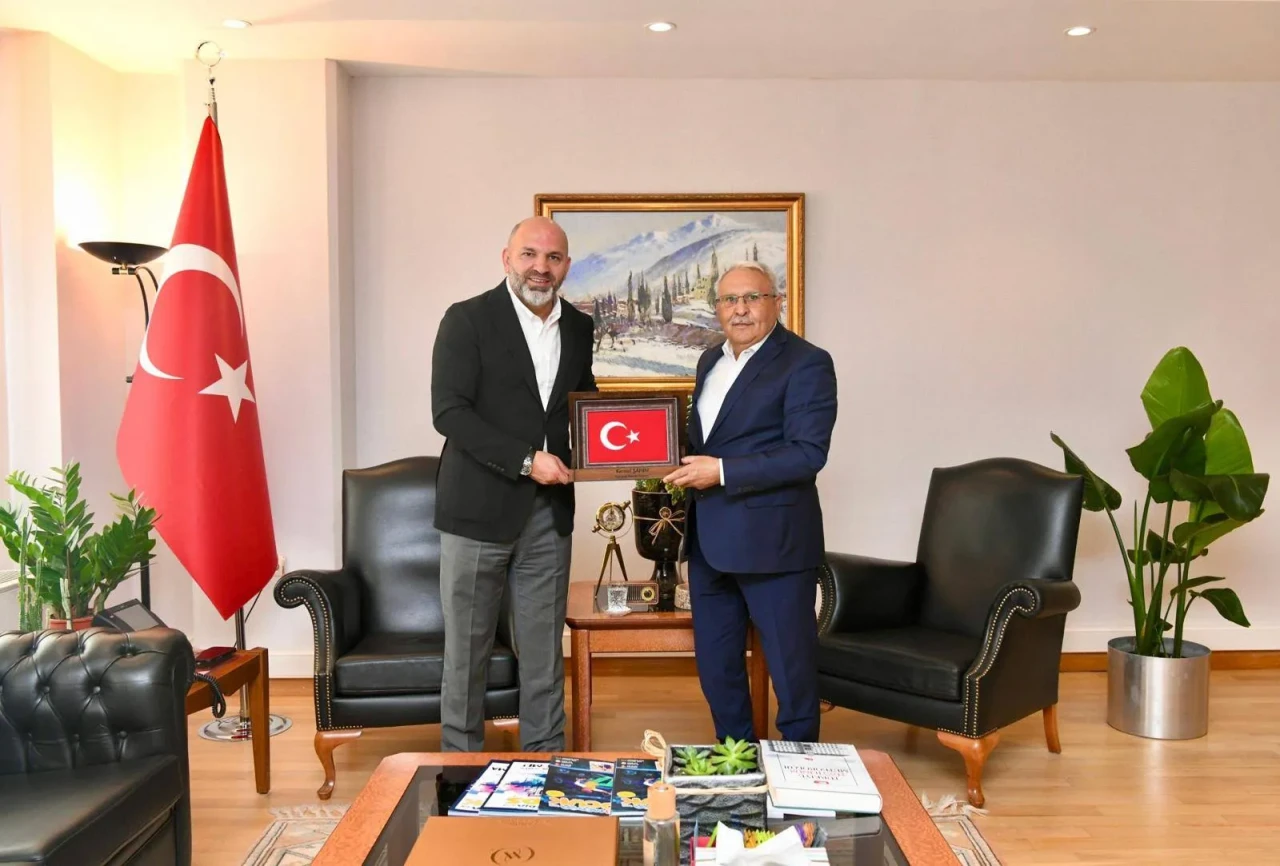 Başkan Şahin ve Başkan Demir’den RTÜK Üyesi Hasan Davulcu’ya Anlamlı Ziyaret