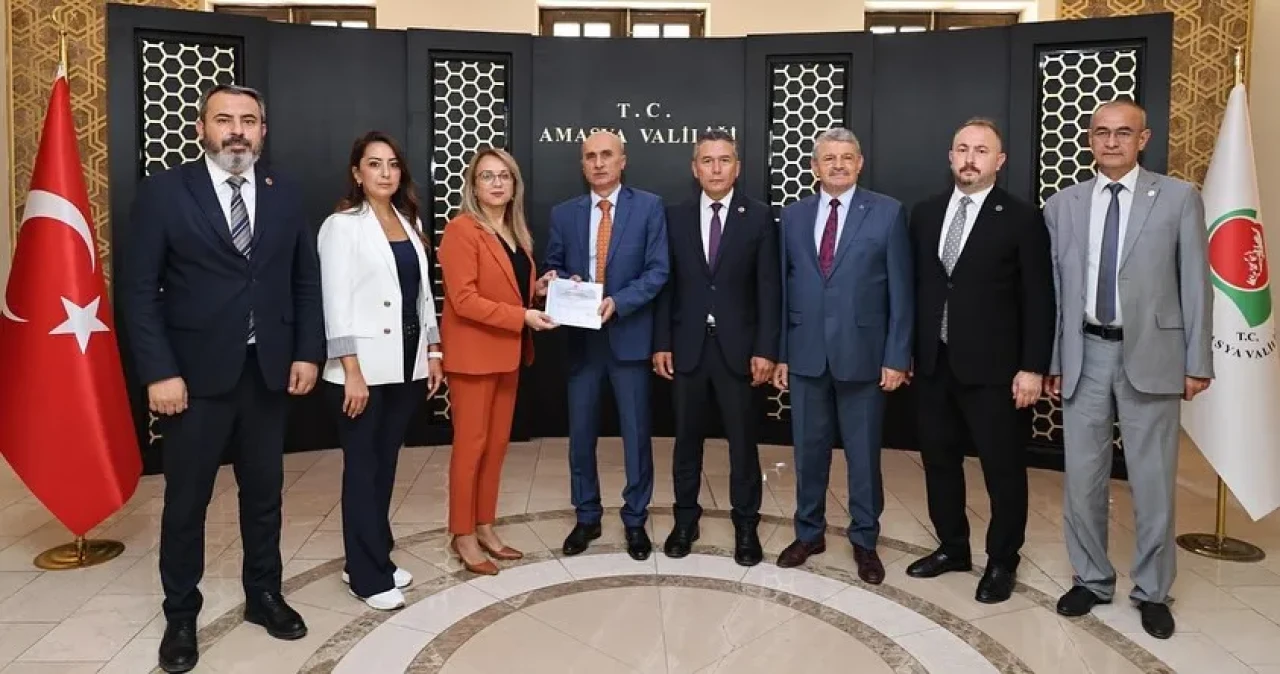 MHP Heyetinden Amasya Valiliğine ‘Asırlık Birlik’ Programı İçin Davet