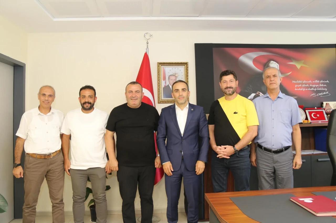 Amasyaspor Yönetiminden İl Müdürü Osman Ercan’a Ziyaret
