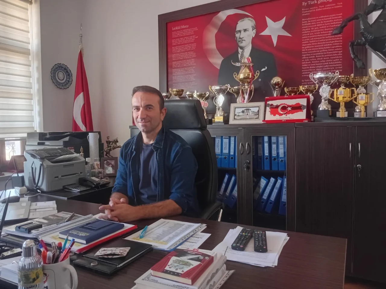Güven Geçkin Yeni Görevine Başladı