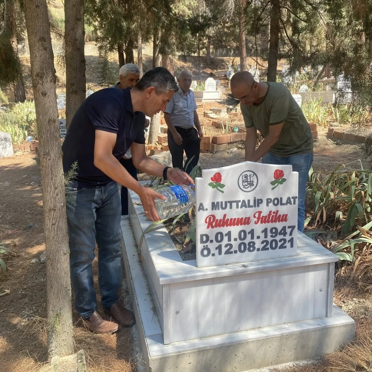 Başkan Akgül, Muttalip Polat’ı Kabri Başında Andı