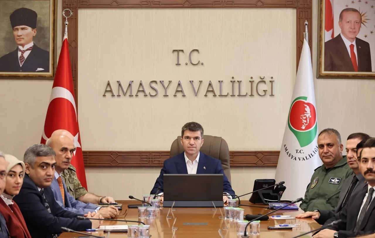 Amasya’da Huzur İçin Kritik Toplantı: Güvenlik ve Asayiş Masaya Yatırıldı