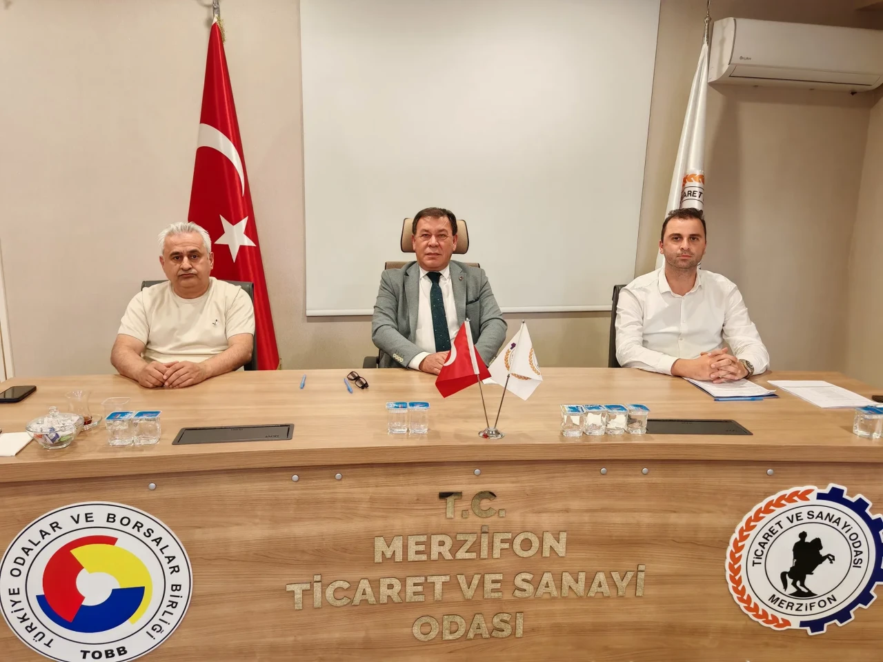 Merzifon Ticaret ve Sanayi Odası’nda Meclis Toplantısı Yapıldı