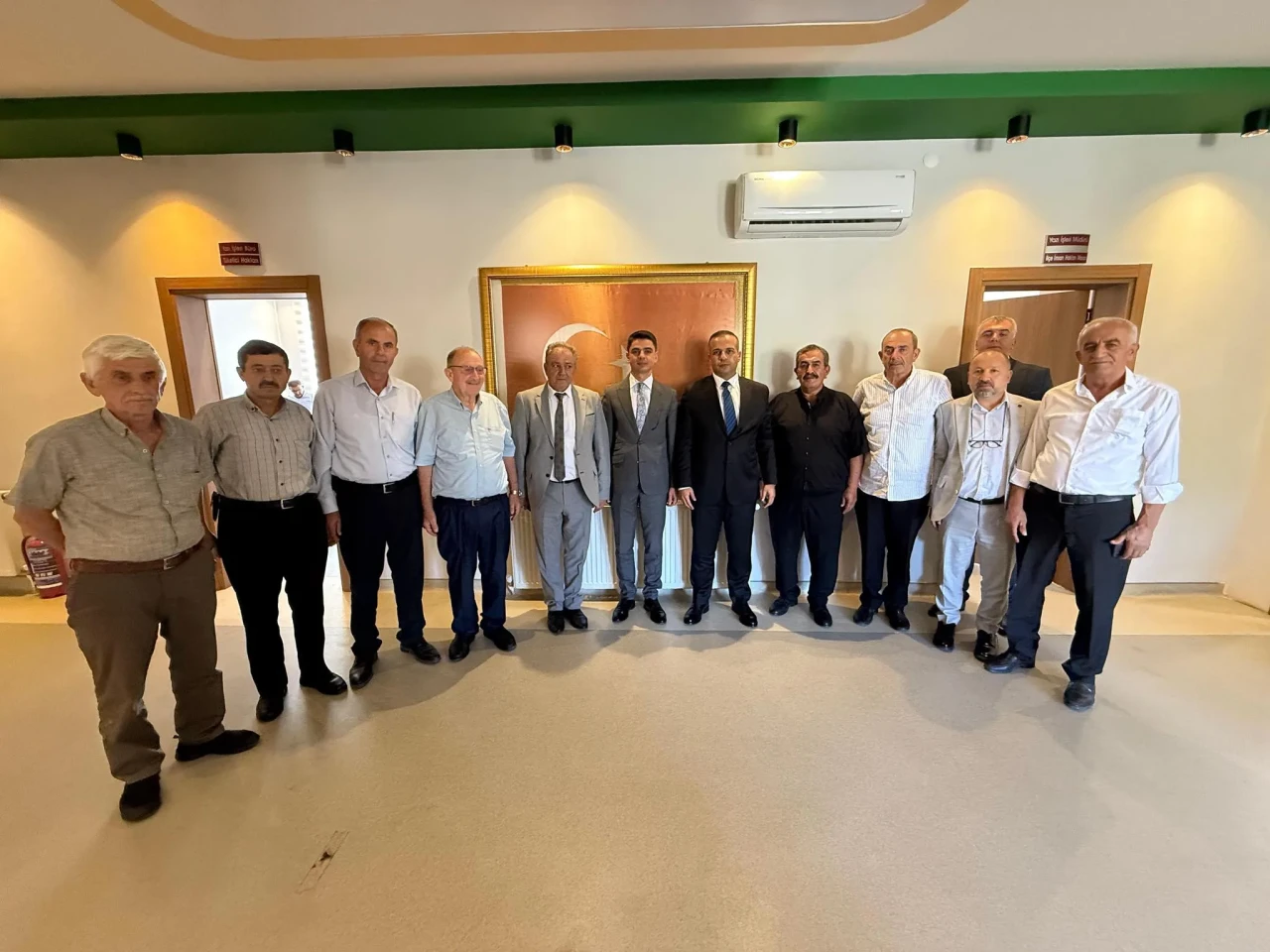 Tarım Kredi Heyetinden Taşova Kaymakamı Salih Kartal’a Ziyaret