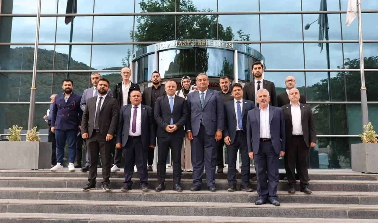 Anahtar Parti Heyetinden Amasya Belediyesi’ne Ziyaret
