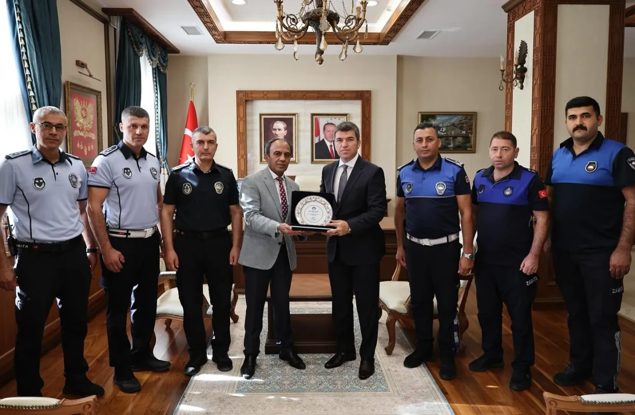 Zabıta Teşkilatından Vali Bakan’a Ziyaret