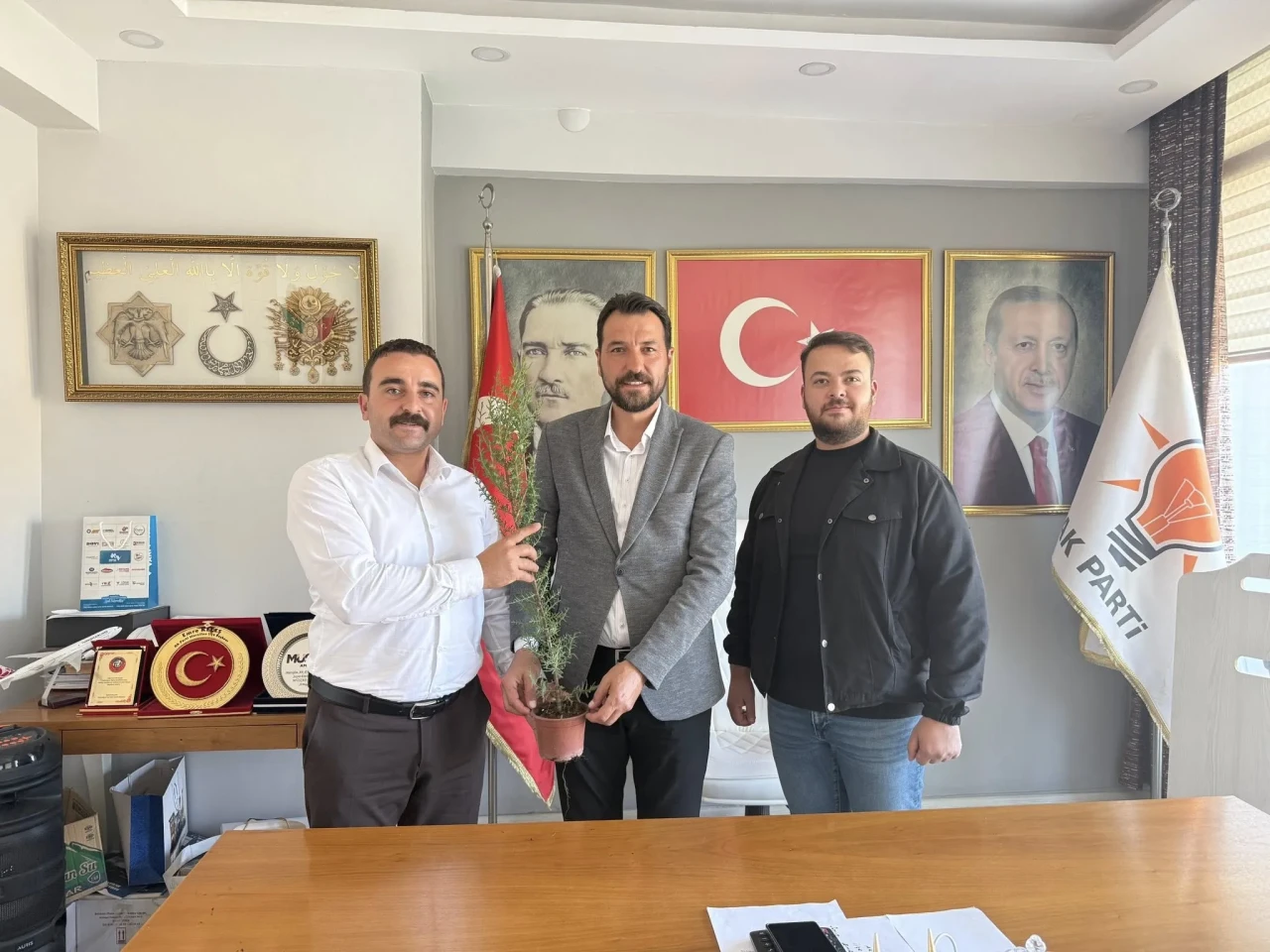 Merzifon’da Dayanışmanın Yeşil Sembolü