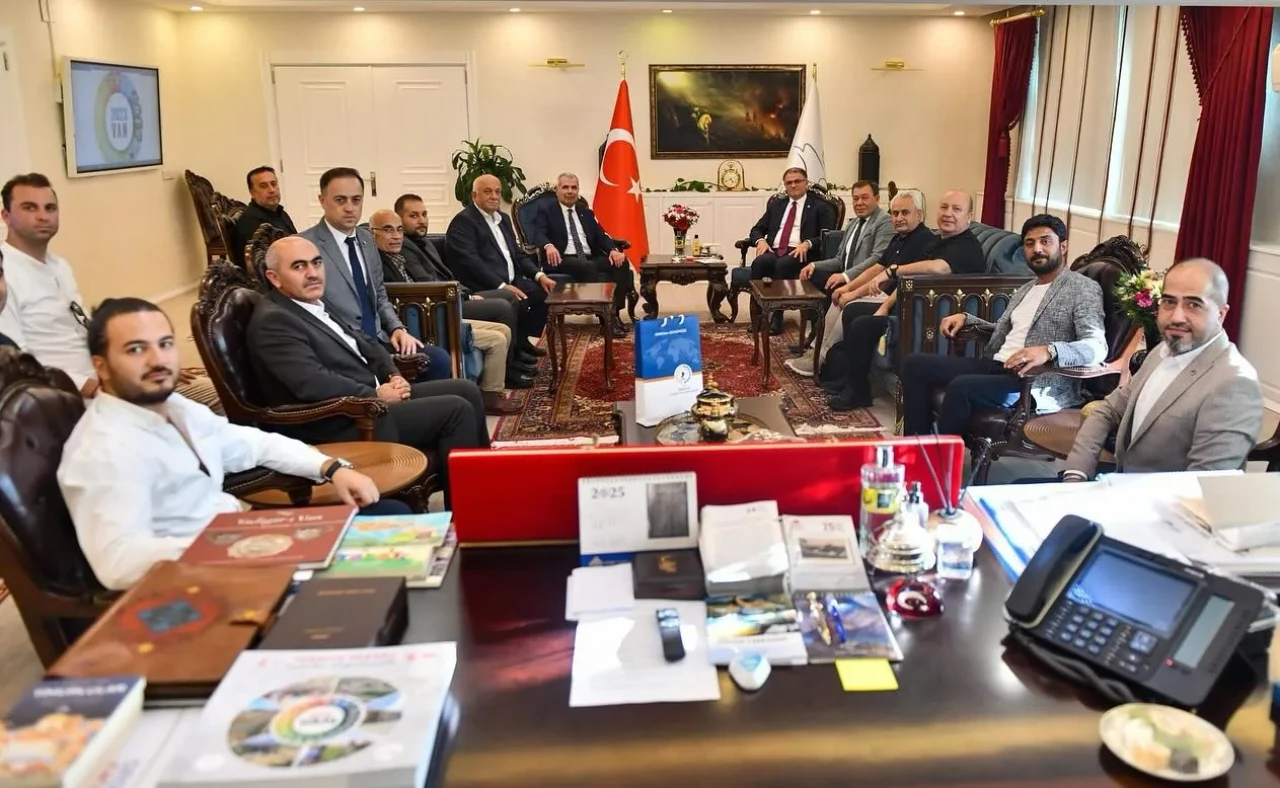 Merzifon TSO’dan Van Valisi Balcı’ya Ziyaret