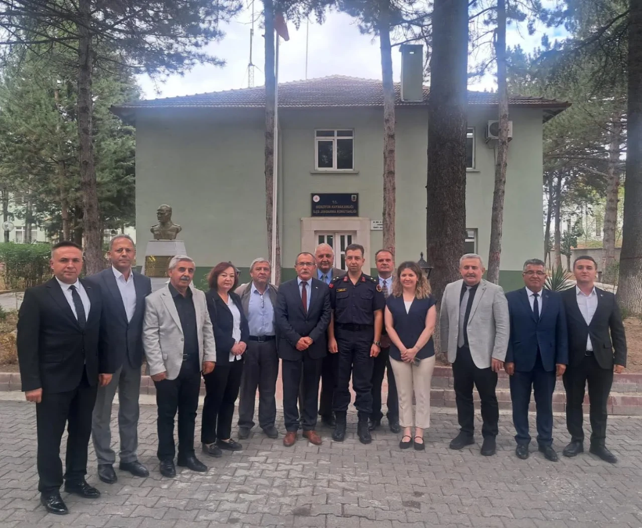 Merzifon CHP Üsteğmen Temelci ile Buluştu