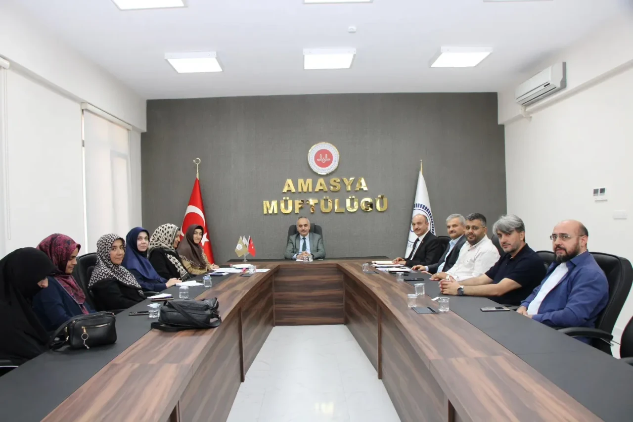 Amasya’da ADRB Görevlileri Yeni Dönem Çalışmaları İçin Bir Araya Geldi