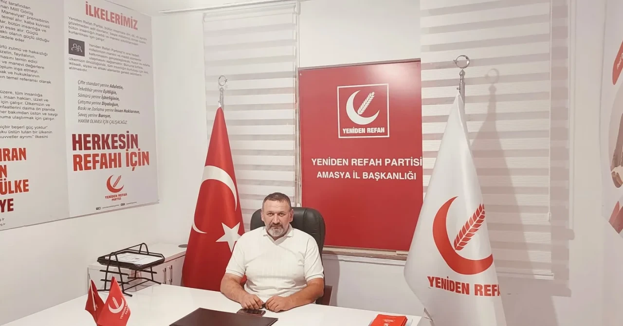 Yeniden Refah Partisi Amasya İl Başkanlığı Yeni Yerinde Hizmete Açıldı