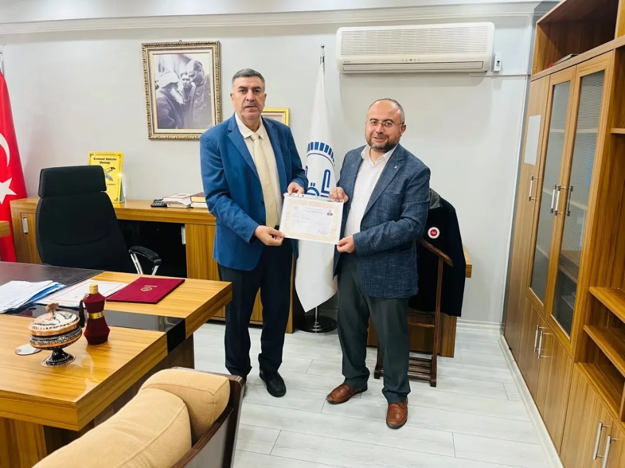 Merzifon Müftülüğü’nden Başarı Belgesi Takdimi