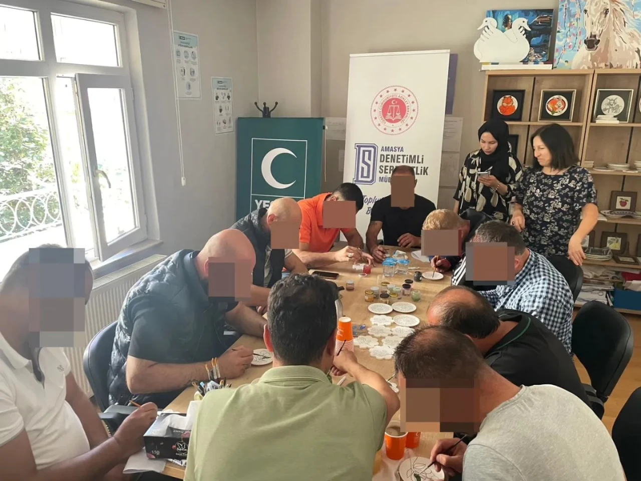 Amasya’da Denetimli Serbestlik Yükümlülerine Yeşilay’dan Anlamlı Etkinlik