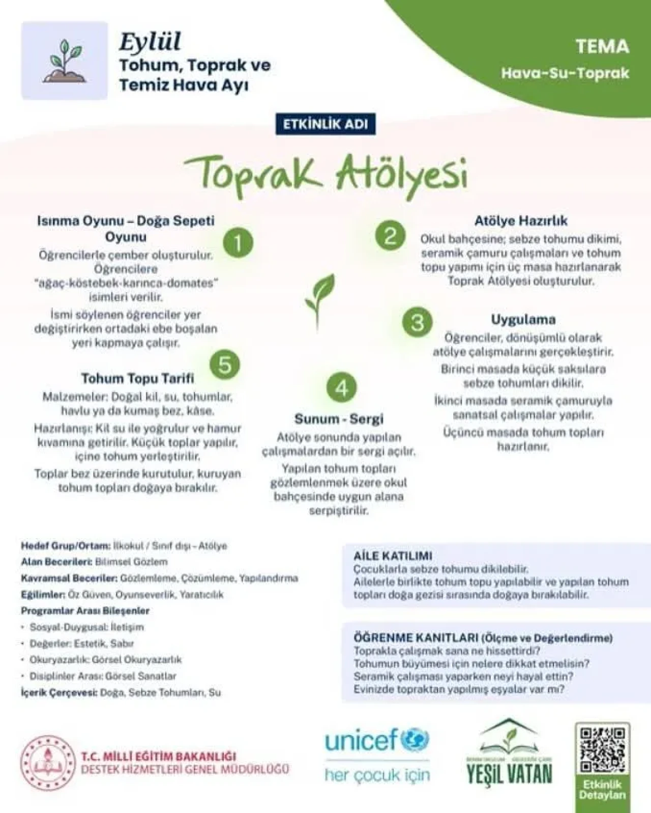 Gümüşhacıköy’de Öğrenciler İçin Doğa Bilinci Etkinliği