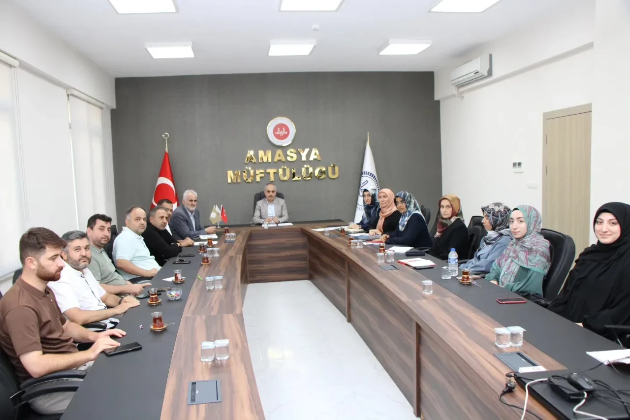 Amasya’da İmam Hatip Hafızlık Projesi Öğrencileri İçin Değerlendirme Toplantısı Yapıldı