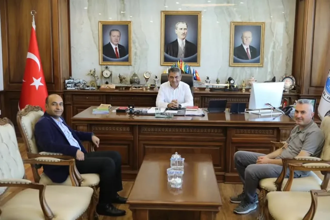 Yeni Başkandan, Başkan Uzun’a Ziyaret