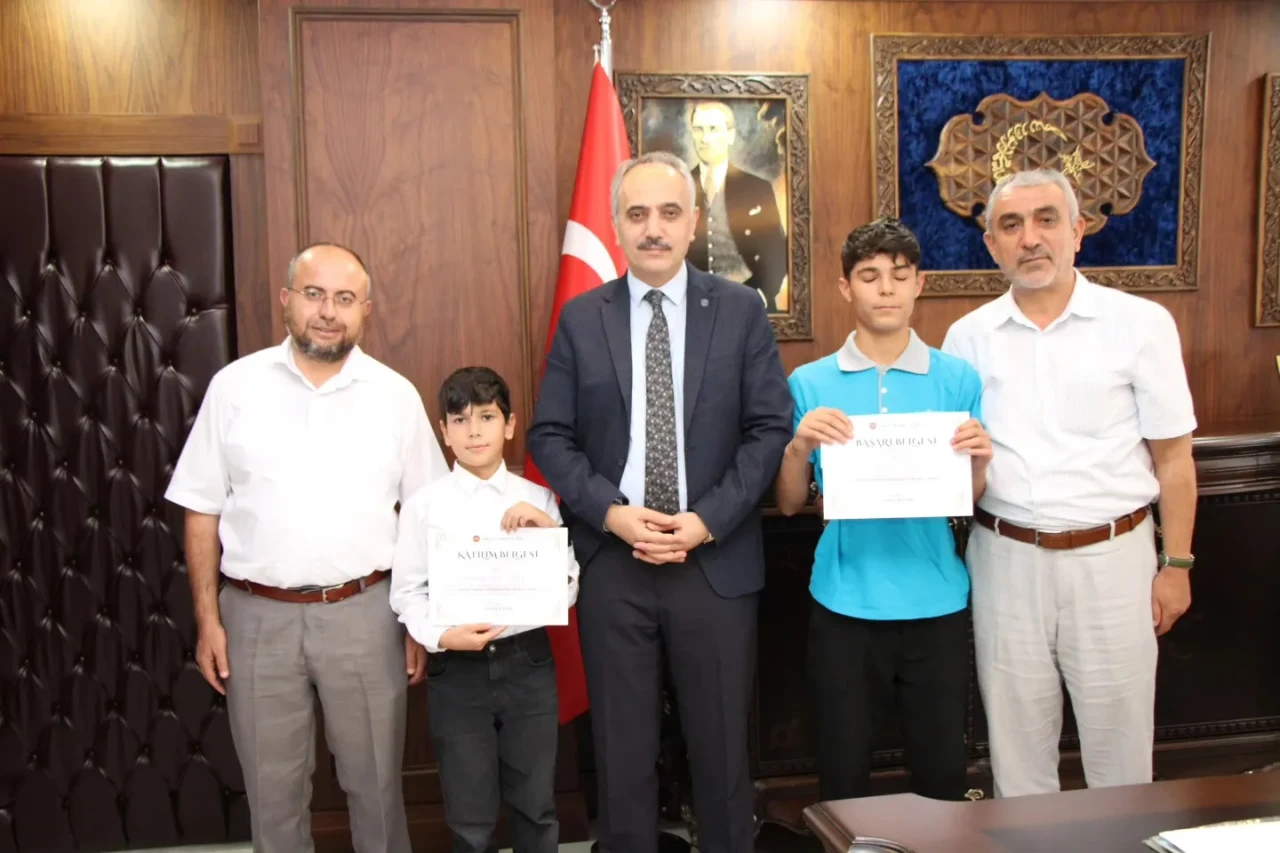 Amasya’da Kur’an Kursu Öğrencileri Arasında Güzel Okuma Yarışması Düzenlendi