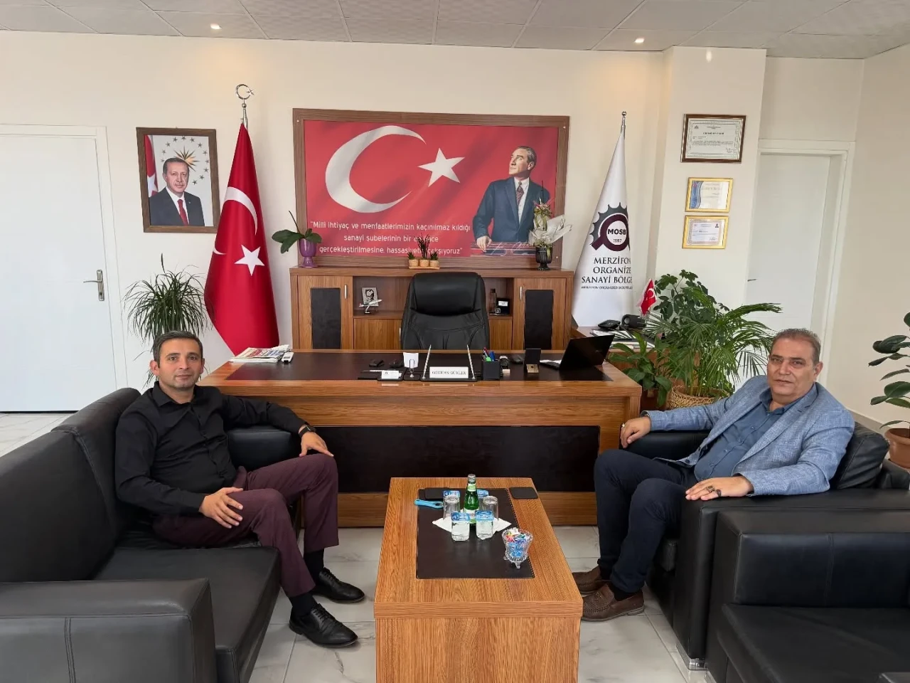 Merzifon İlçe Tarım ve Orman Müdürü Bekir Dutkuner’den OSB Ziyareti