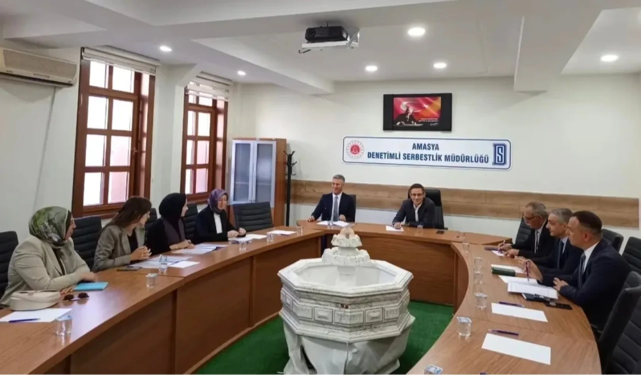 Amasya’da Bağımlılıkla Mücadelede Kurumlar Bir Araya Geldi