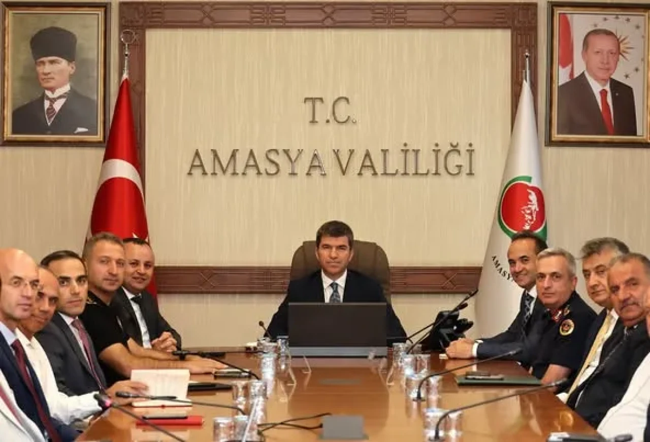 Amasya’da İl Spor Güvenliği Toplantısı Gerçekleştirildi